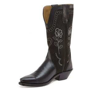 Bootstock - Santiags Haily Suede Studs | Black
