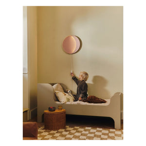 Ferm Living Kids - Swif Bird işlemeli yastık | Bej
