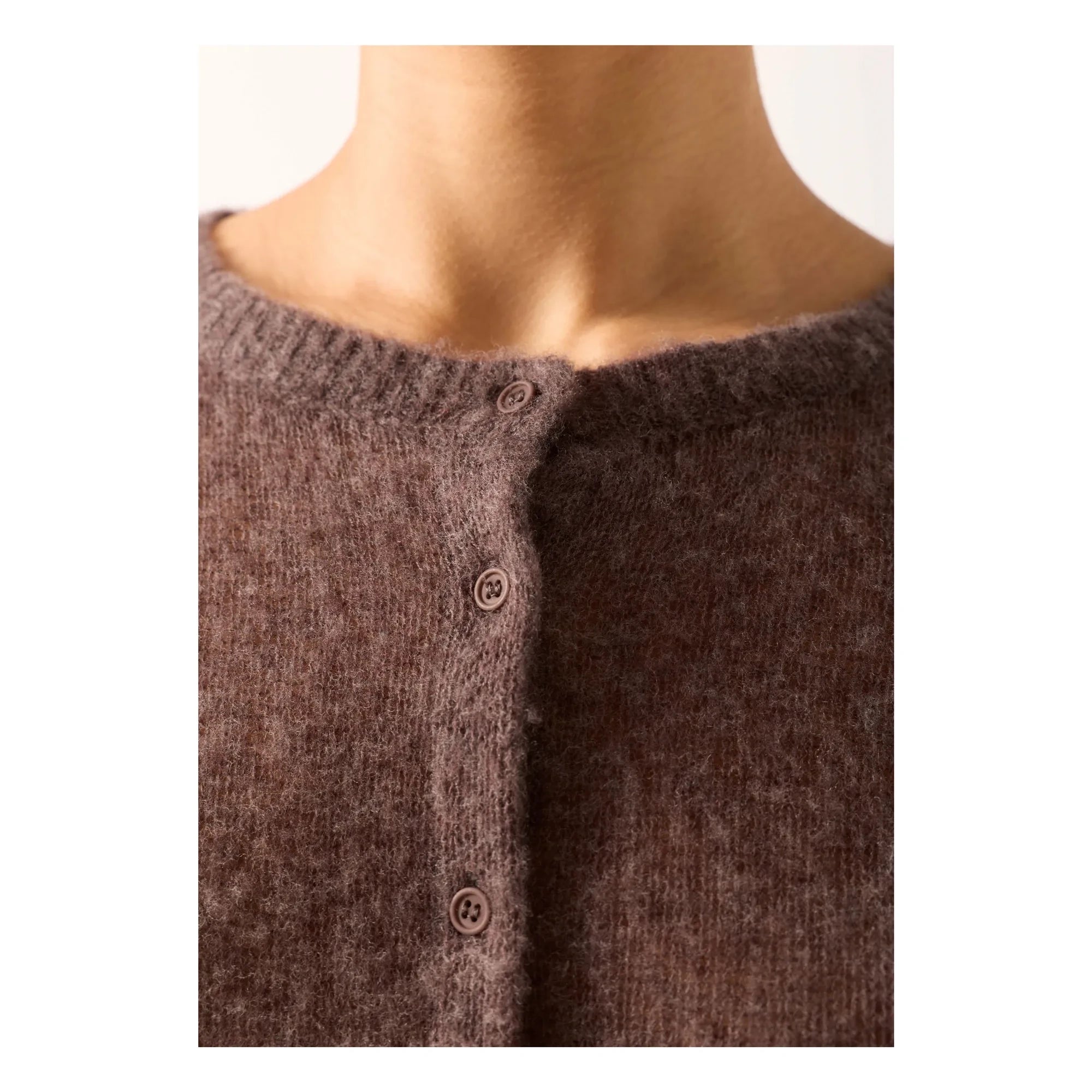 American Vintage - Bodyrow Cashmere & Wool Vest | Brown