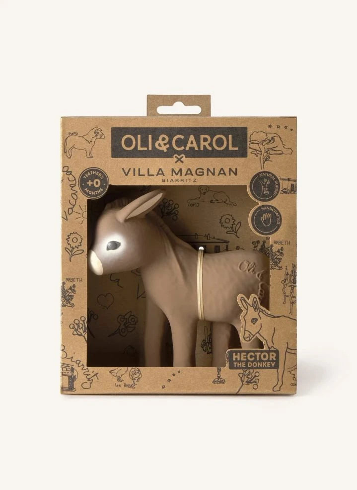 Oli & Carol - Hector Teething Ring - Oli&Carol x Villa Magnan | Brown