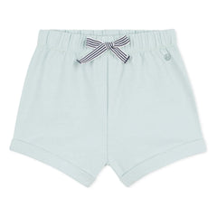 Petit Bateau - Organic Cotton Fleece Shorts | Turquoise