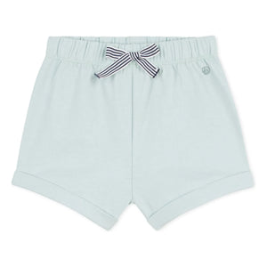 Petit Bateau - Organic Cotton Fleece Shorts | Turquoise