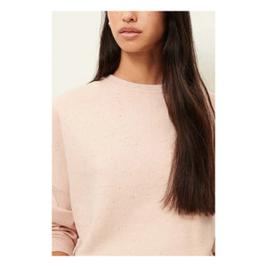 Sessùn - Chebbi Oversized Organic and Recycled Cotton Sweatshirt | Marled Pink