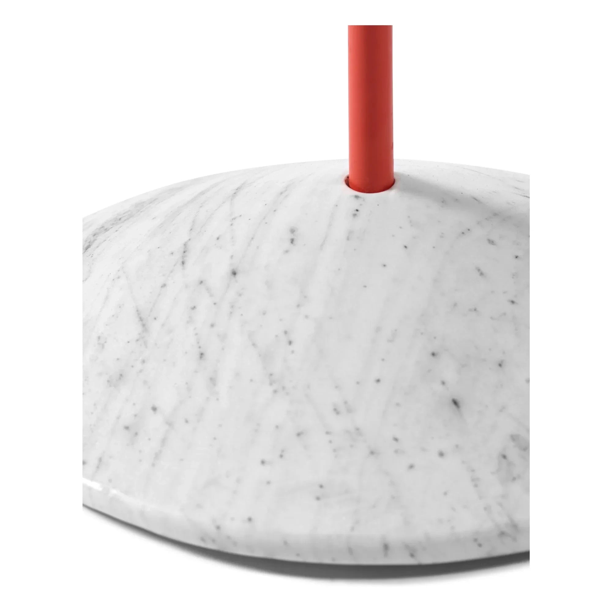 Valerie Objects - Marble Pedestal Lamp No. 2, Muller Van Severen | Red
