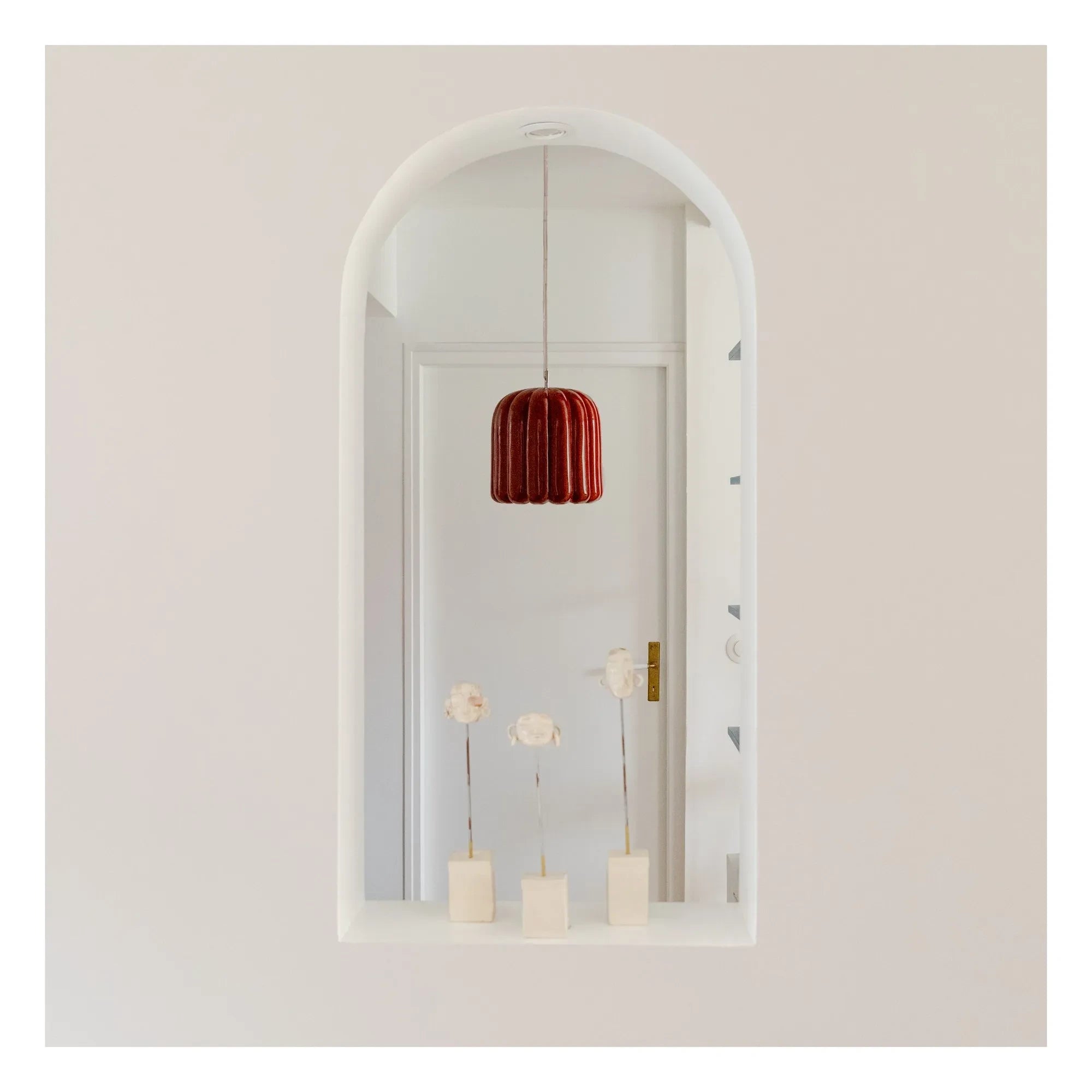 Cosin - Cinnamon Colored Pendant | Terracotta