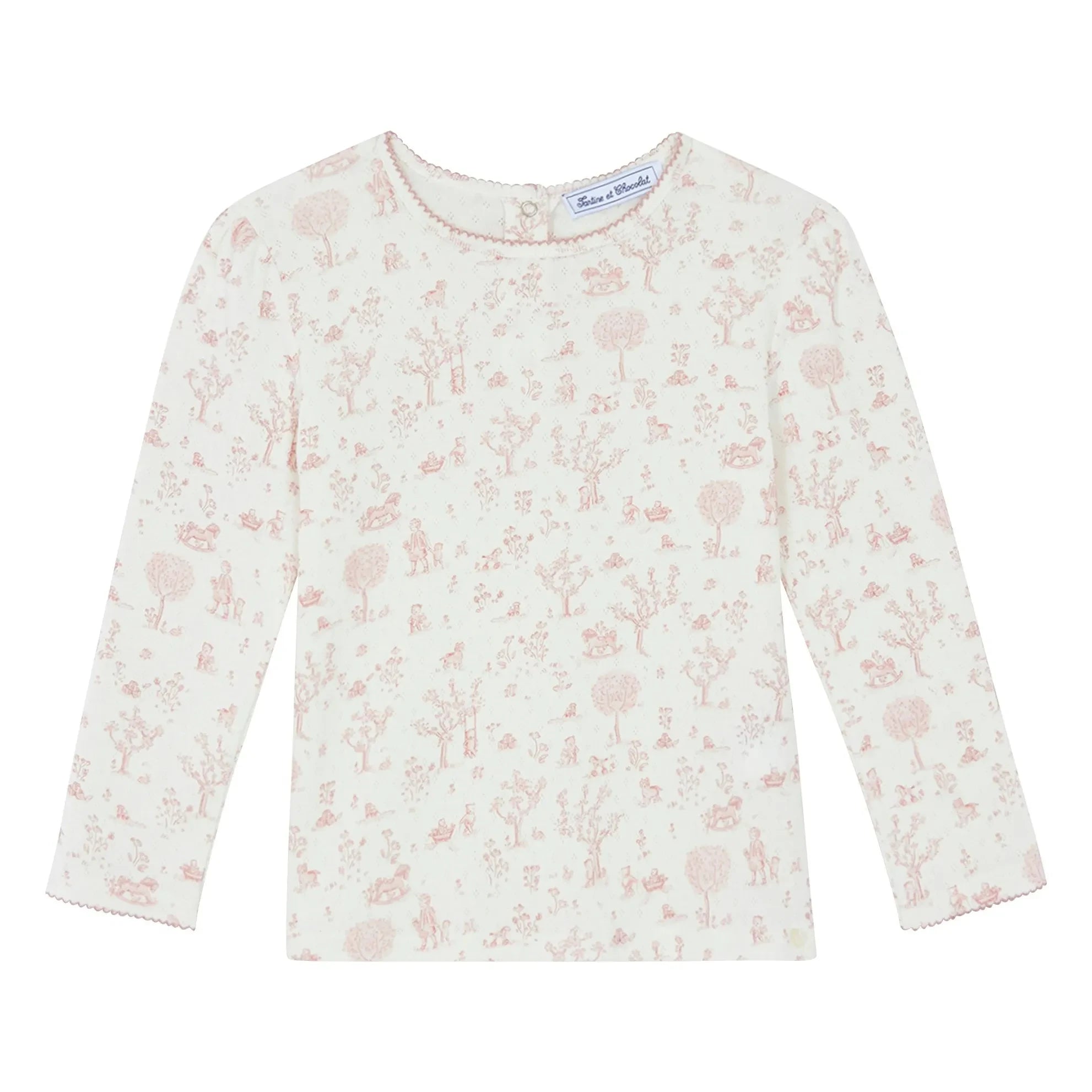Tartine et Chocolat - Forest Pajamas | Dust Pink