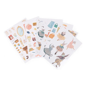 Moulin Roty - Sticker Booklet - La petite école de danse