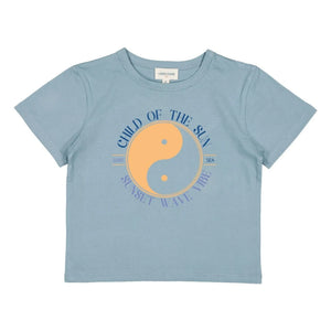 Louis Louise - Tom Yin Yang T-Shirt | Light Blue