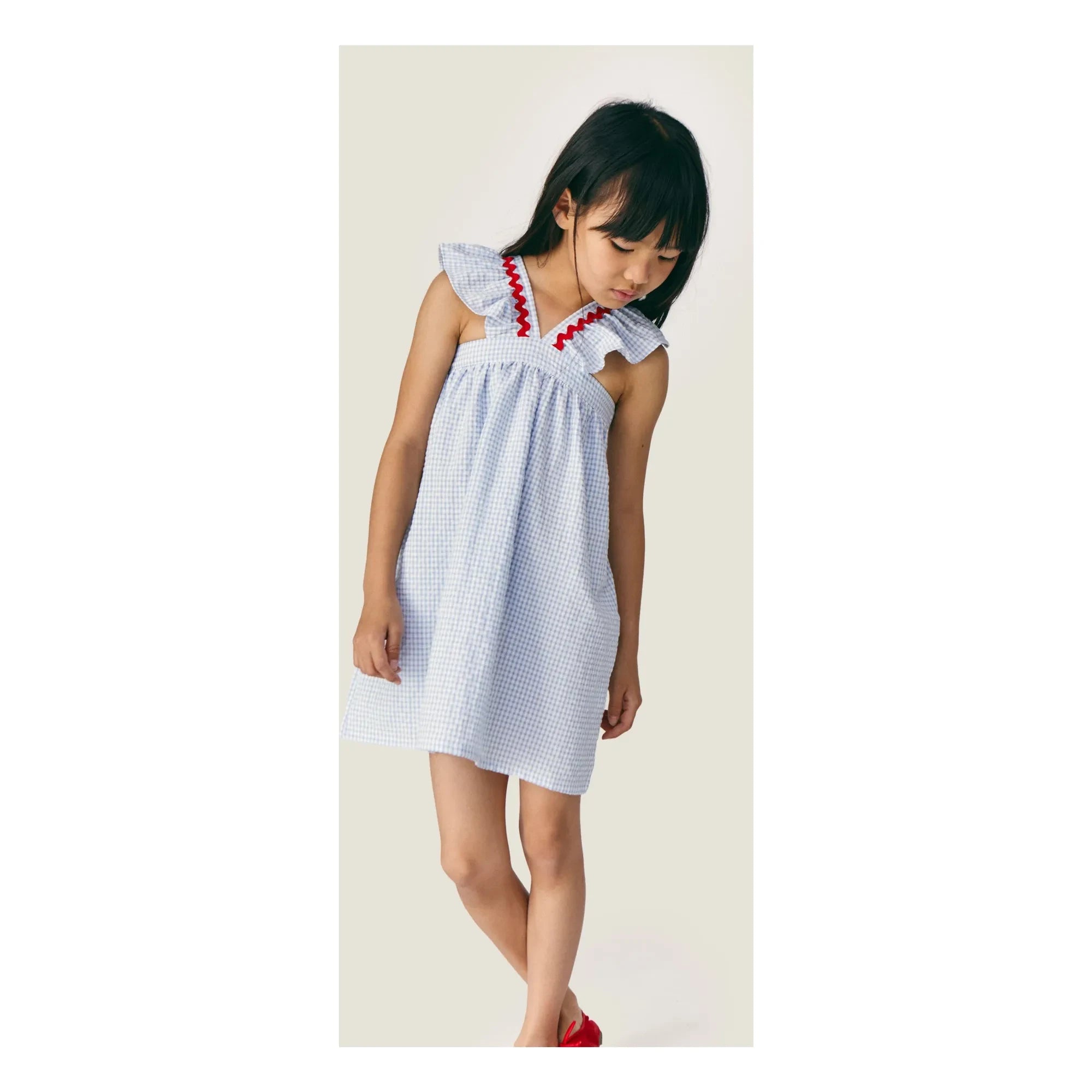 Mipounet - Sylvie Vichy Dress | Light Blue