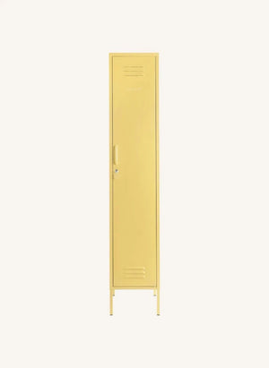 Mustard Made - Slim Metal Cabinet | Faded Yellow