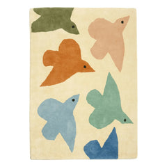 Bleuu-studio - Bird Rug | Blue