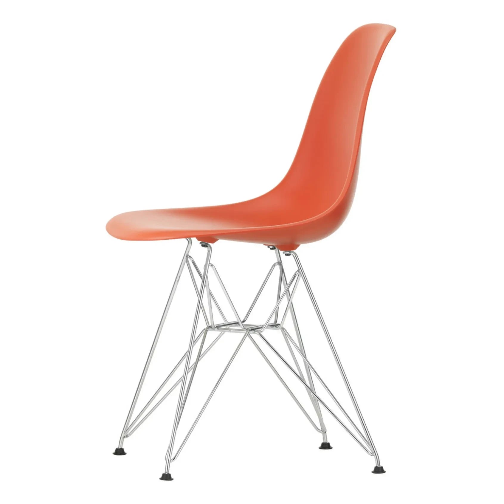 Vitra - DSR Plastic Chair - Chrome Frame - Charles & Ray Eames | Scarlet
