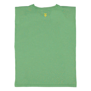 Sisters Department - Alicia Cotton Epaulet T-Shirt | Green