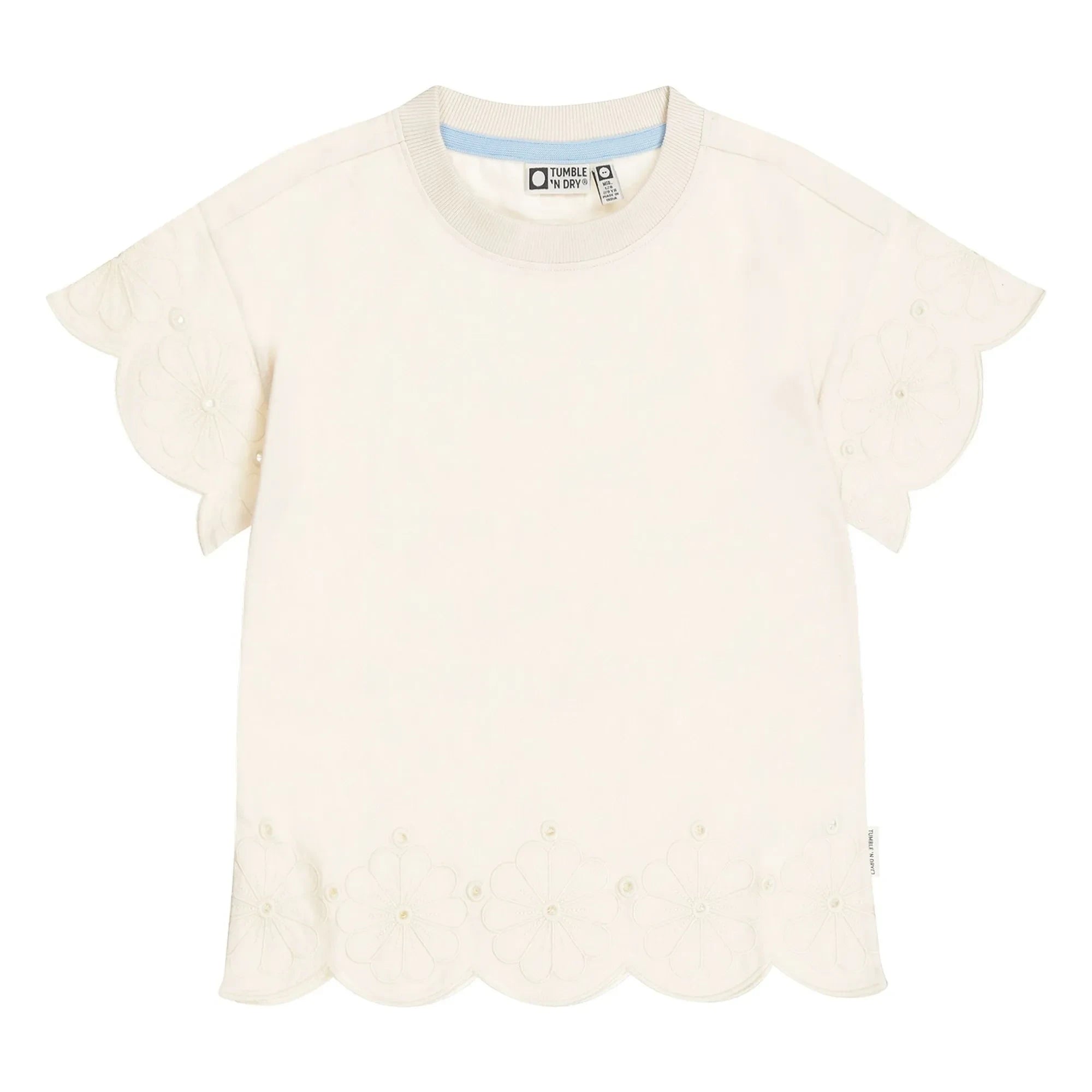 Tumble N'Dry - Gelati Organic Cotton T-Shirt | Ecru