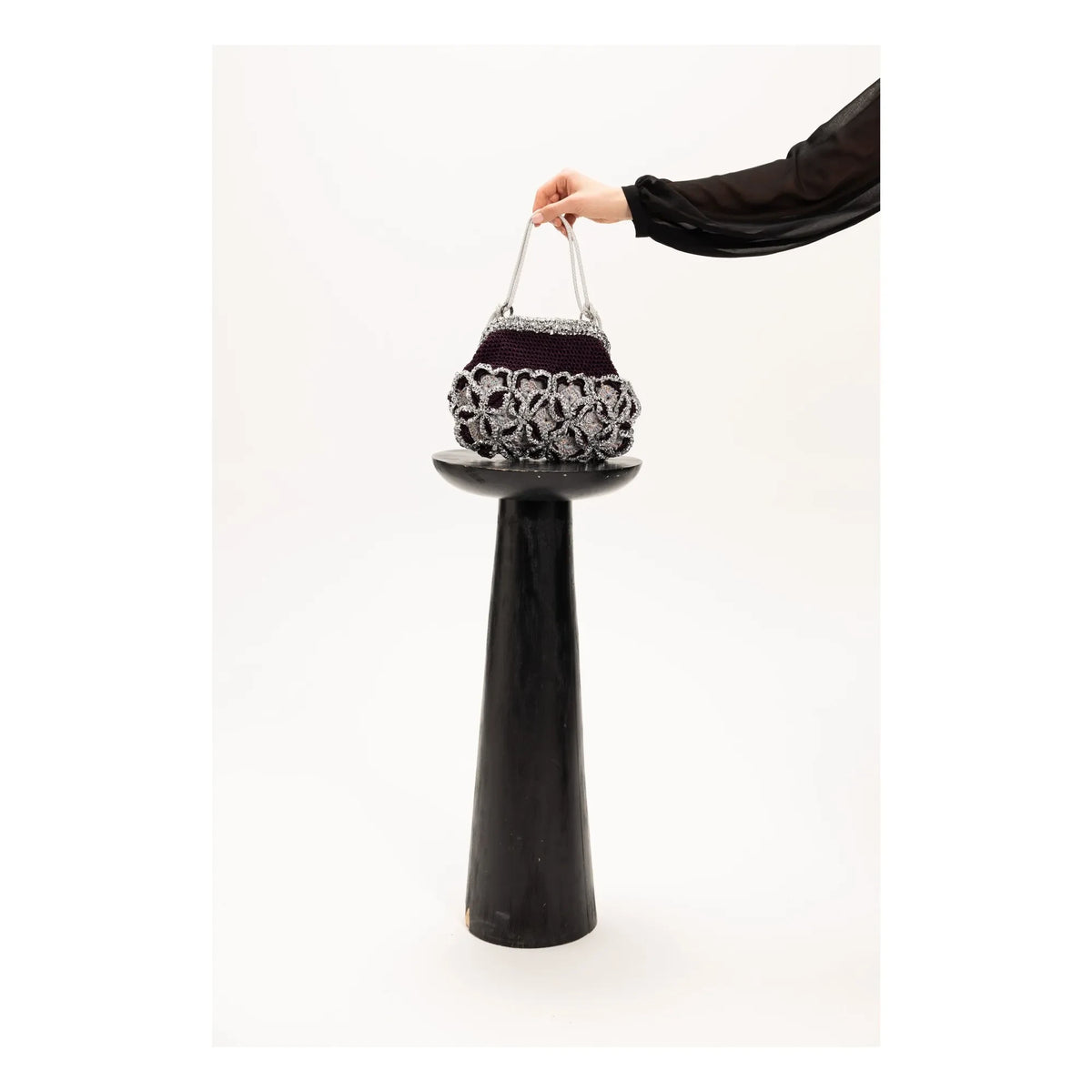 Nadia Dafri - Melike Clutch Çanta | Bordo