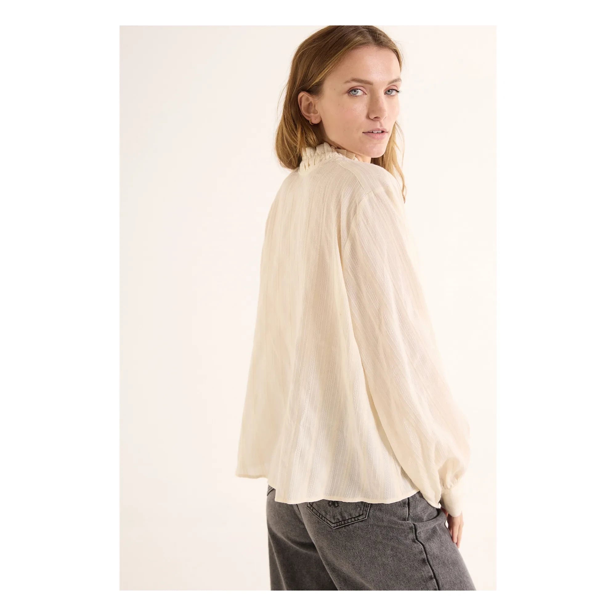 Sacrécoeur - Soline Bloss Blouse | Ecru