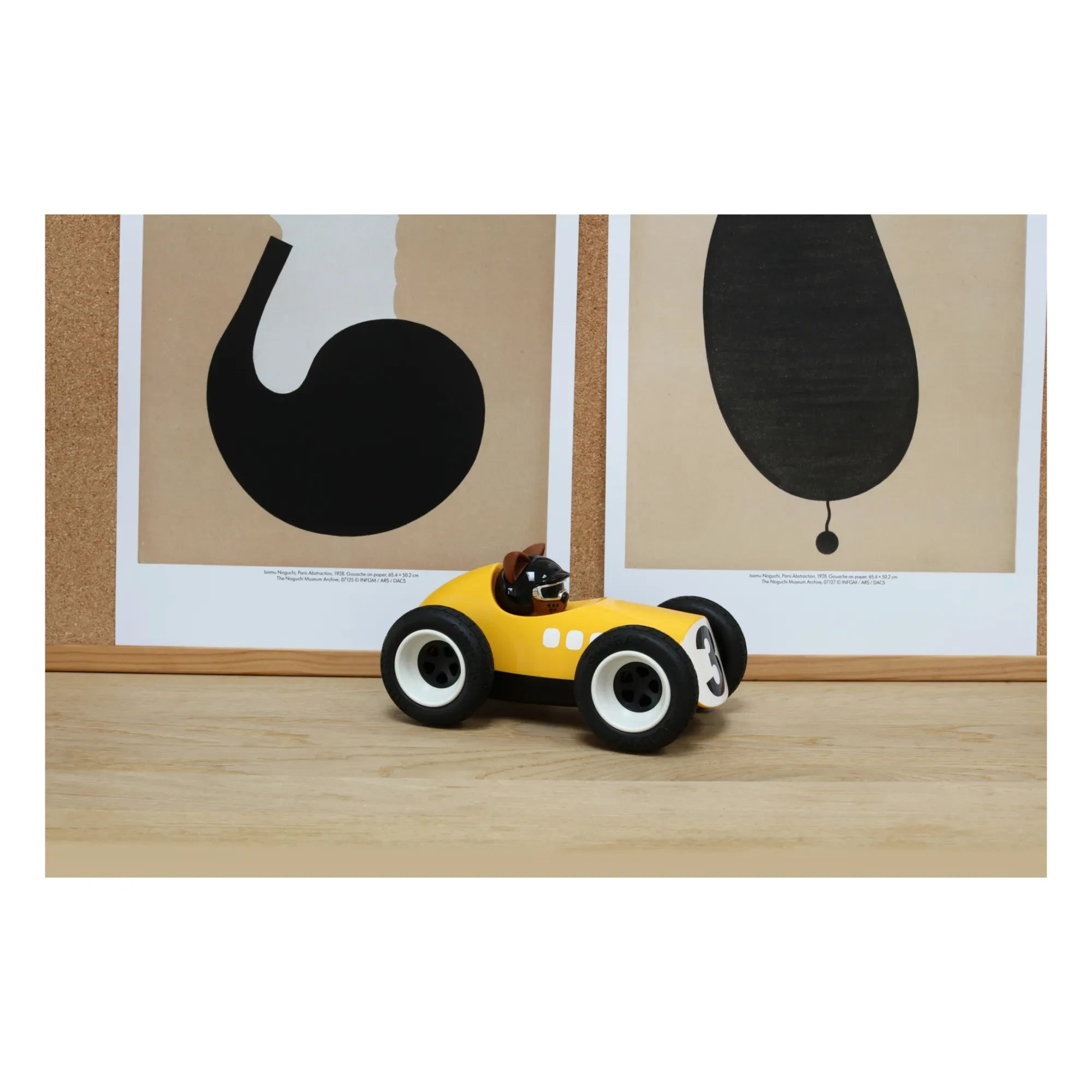 Playforever - Egg Karlos Car | Yellow