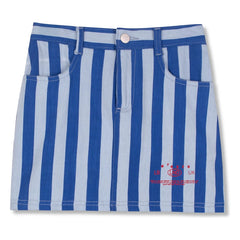 Wynken - Striped skirt | Blue