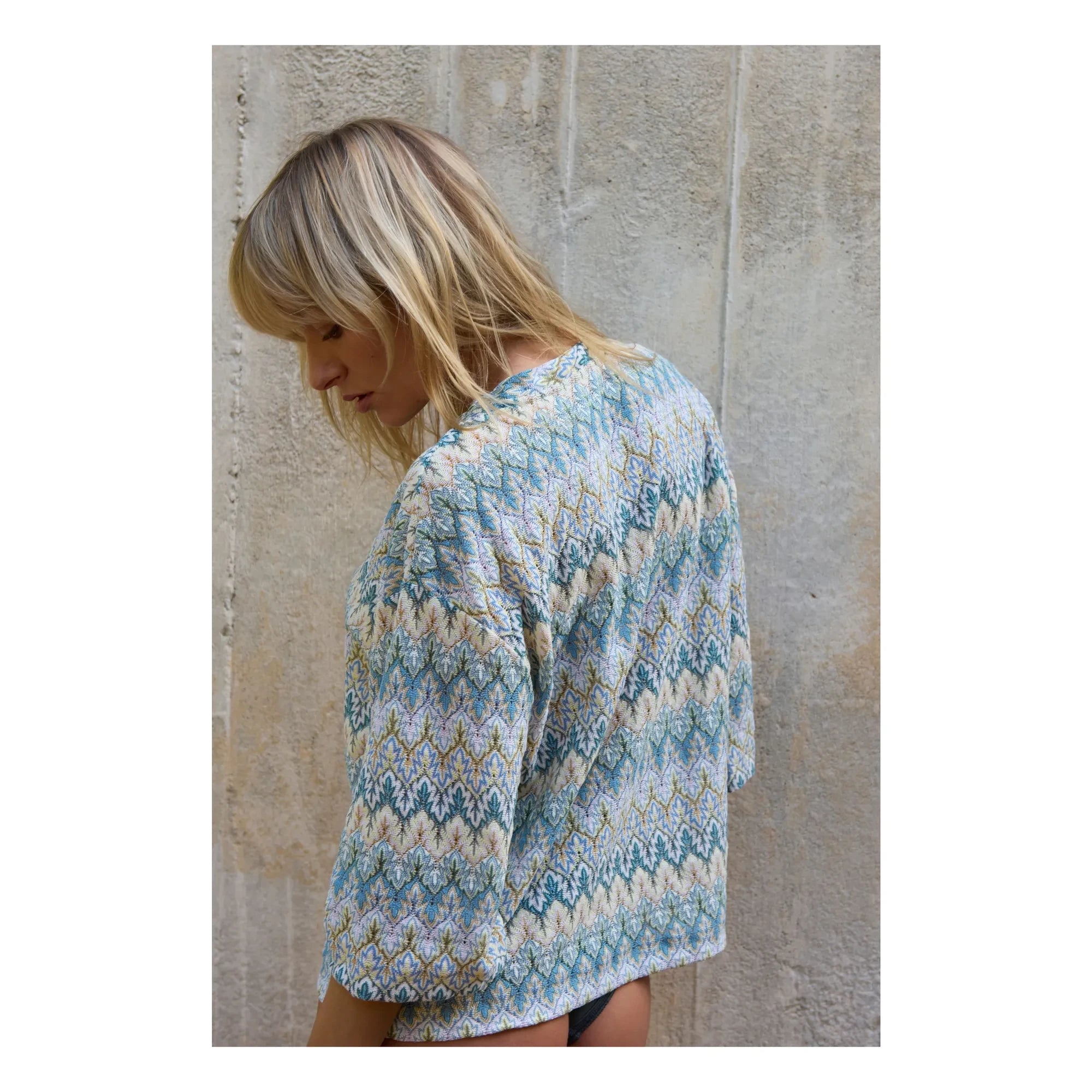 Baie Brune - Charles T-shirt | Blue Green