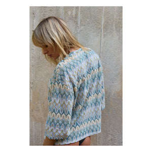 Baie Brune - Charles T-shirt | Blue Green