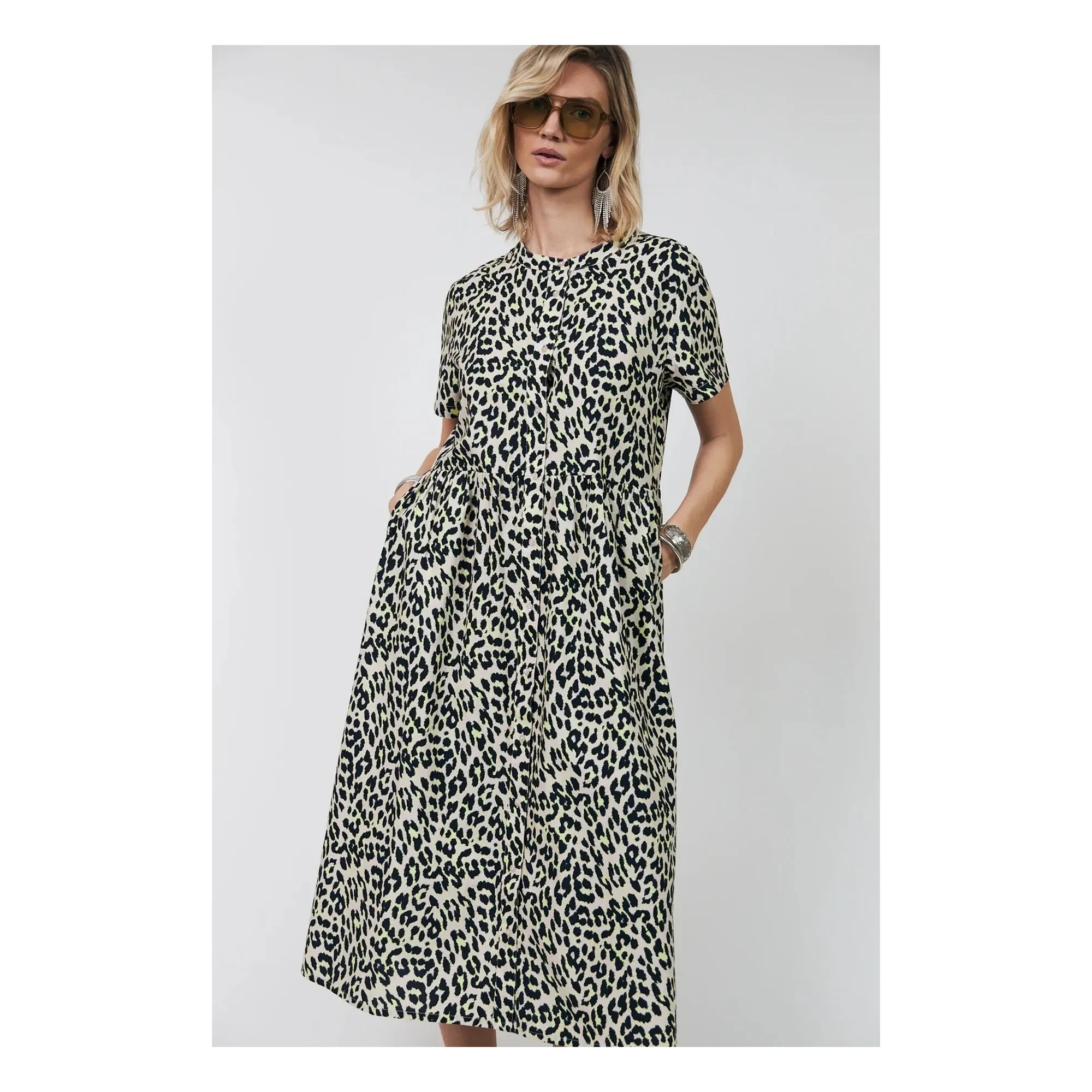 Lollys Laundry - Aliya Cotton Dress | Beige