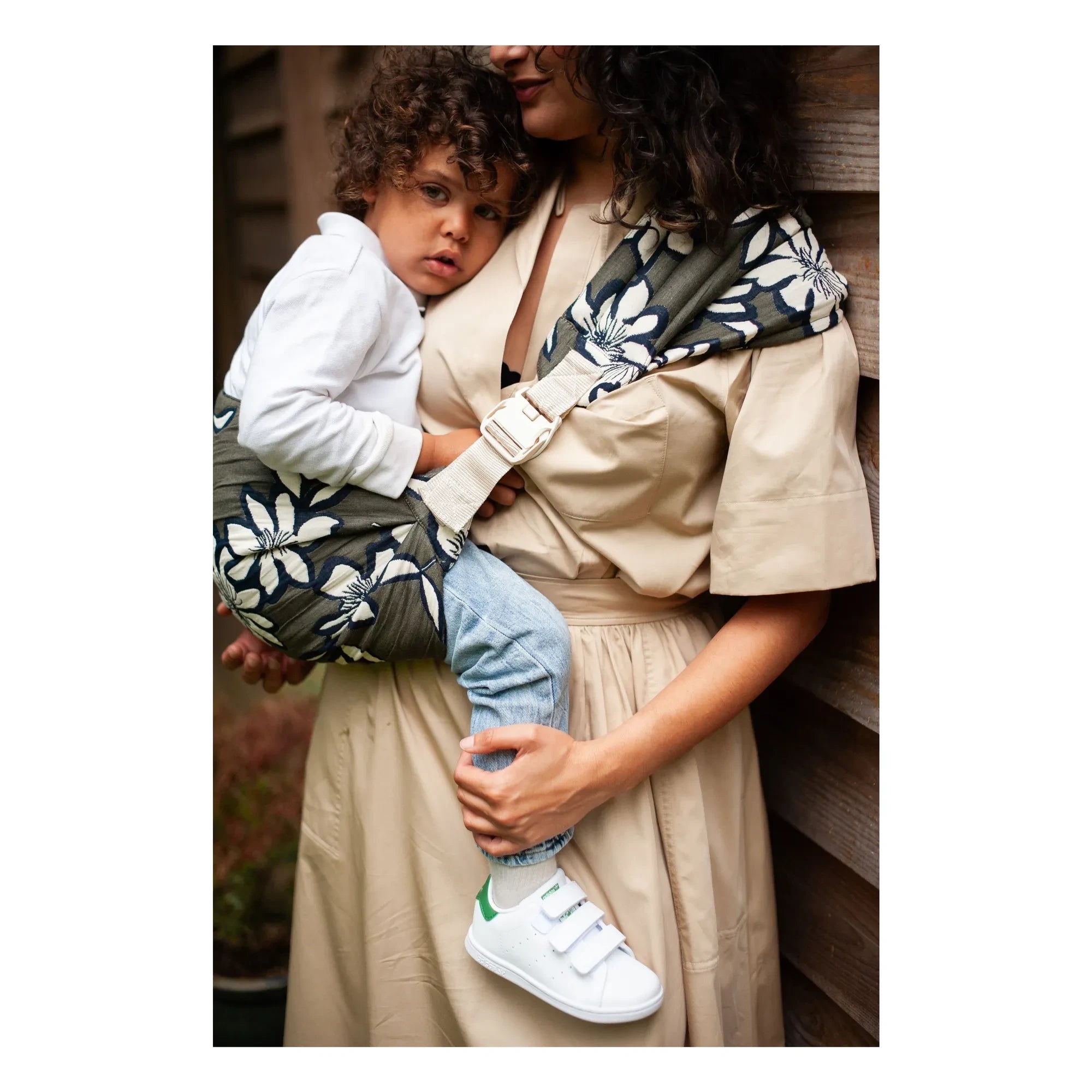 Mama Hangs - Carry & Walk Baby Carrier | Khaki