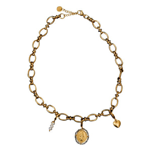 Palas - Silver Maria Necklace | Silver