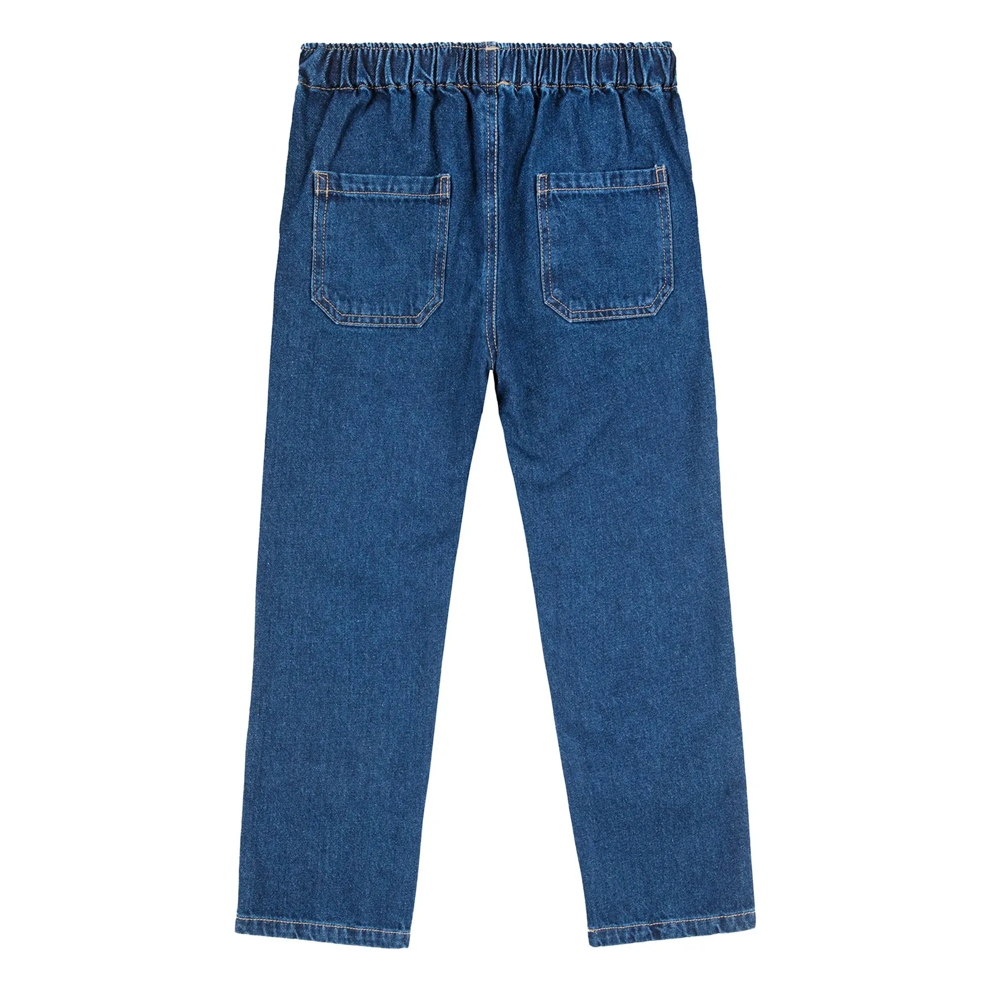 Bobo Choses - Organic Cotton Bobo Denim Pants | Blue