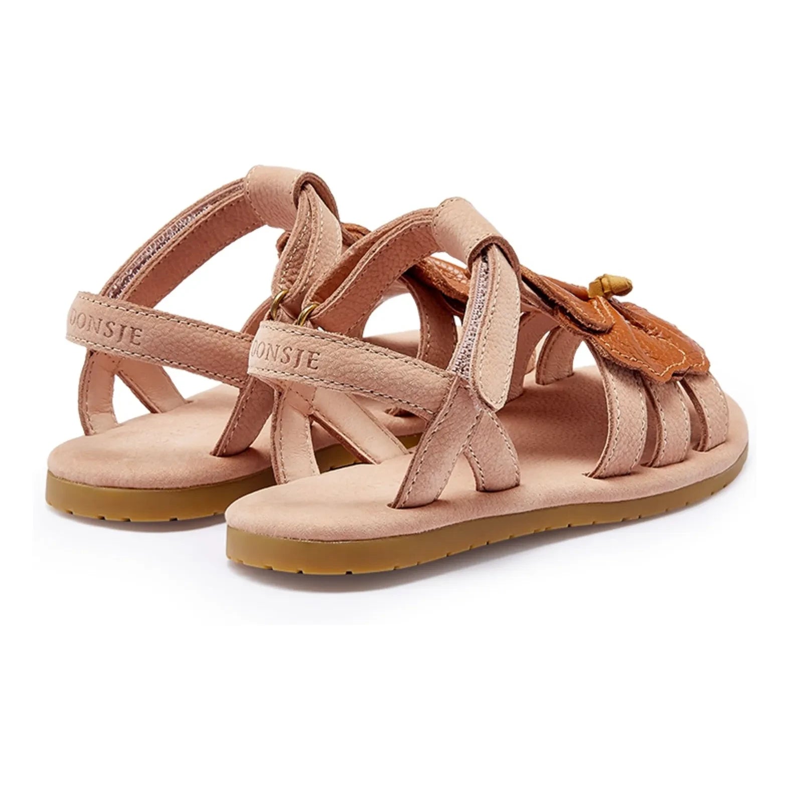 Donsje - Iles Fields Hibiscus Sandals | Dust Pink