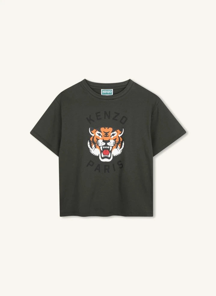Kenzo - Kenzo Paris Tigre Tişört | Kömür grisi