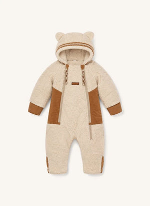 Töastie - Cloud Sherpa Waterproof Jacket Made from Recycled Fibers | Sand