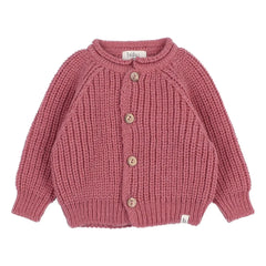 Búho - Wool Cardigan | Mauve