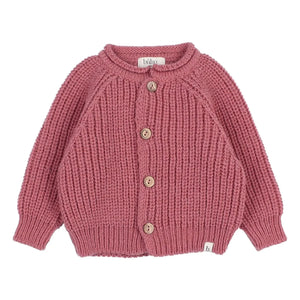 Búho - Wool Cardigan | Mauve