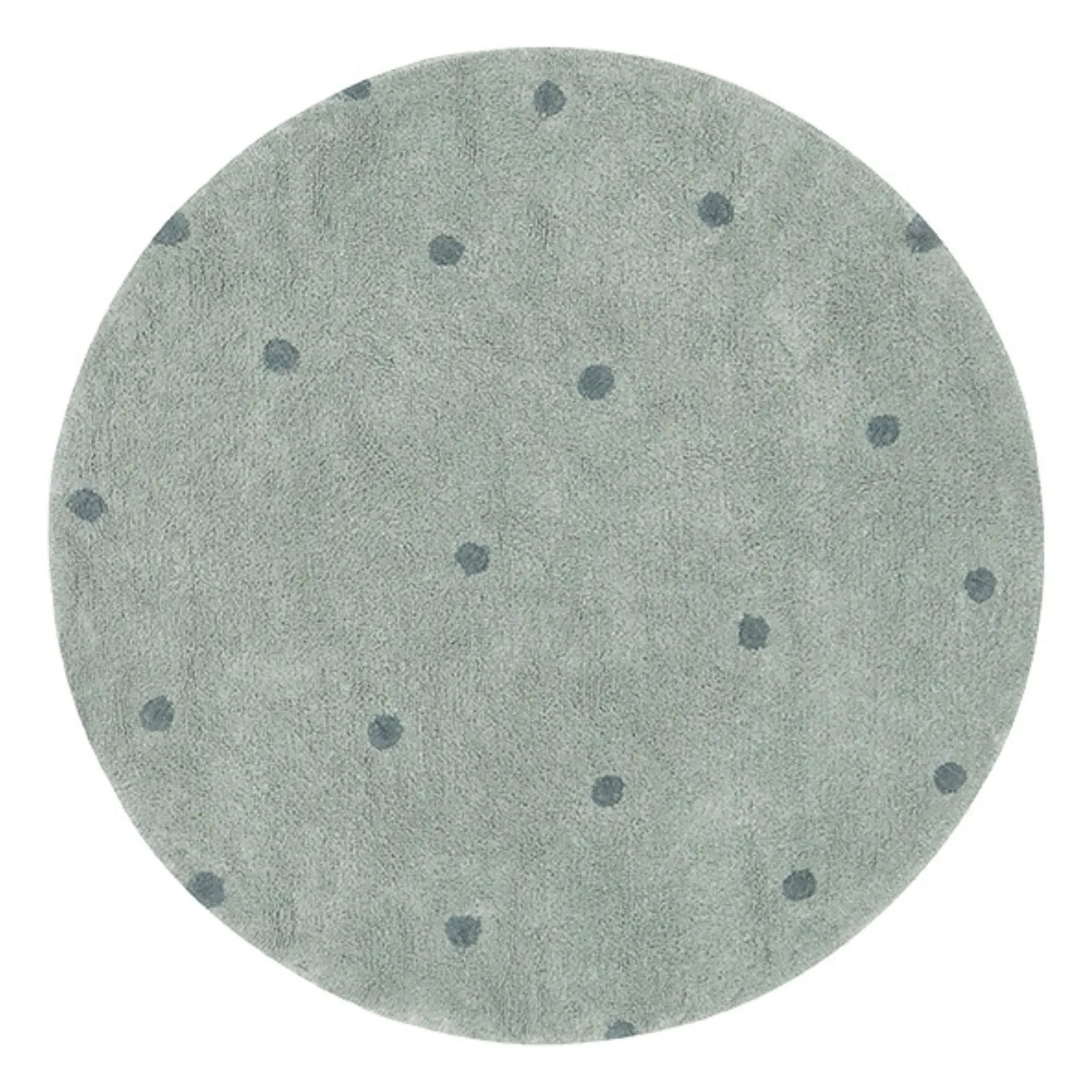 Lorena Canals - Dot Pattern Round Rug | Sage
