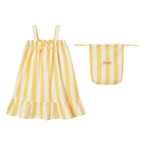 Tinycottons - Striped Dress | Yellow