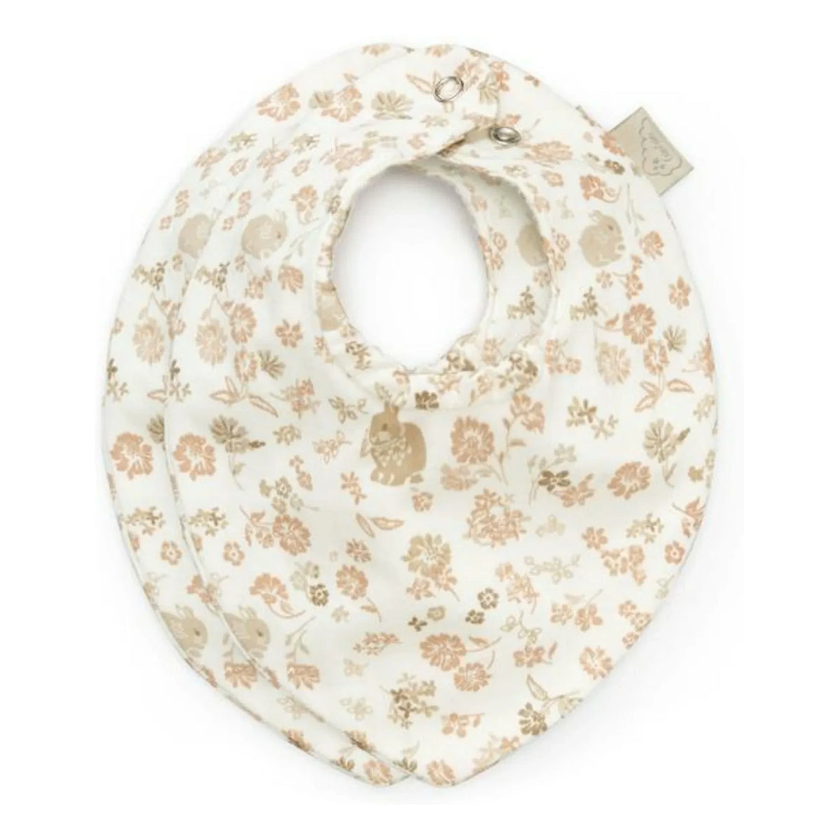 Cam Cam - Augusta Bandana Bibs - Set of 2 | Peach