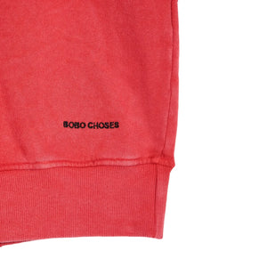 Bobo Choses - Hidden Monster organic cotton sweatshirt | Red
