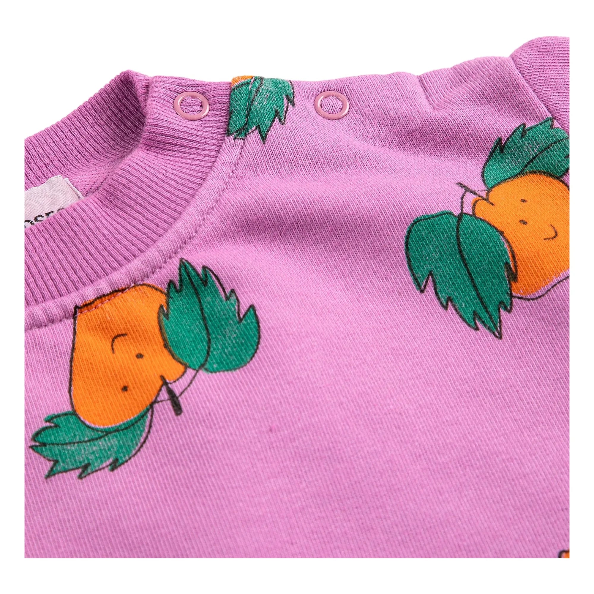 Bobo Choses - Organic Cotton Orange Sweatshirt | Purple