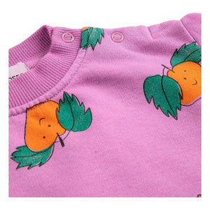 Bobo Choses - Organic Cotton Orange Sweatshirt | Purple