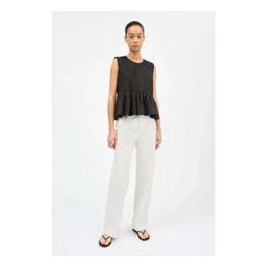 Skall Studio - Pavlova Cotton Top | Black