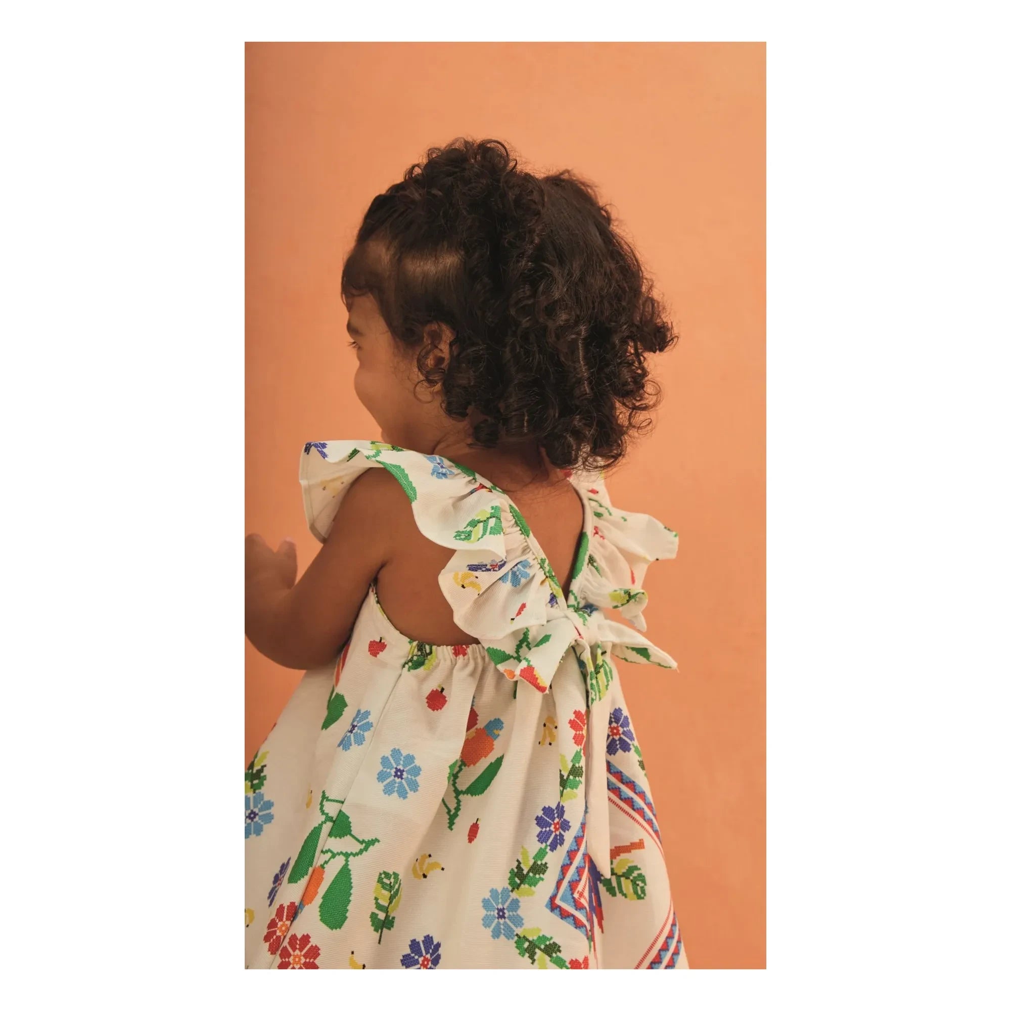 Fabula - Çiçekli tulum | Beyaz