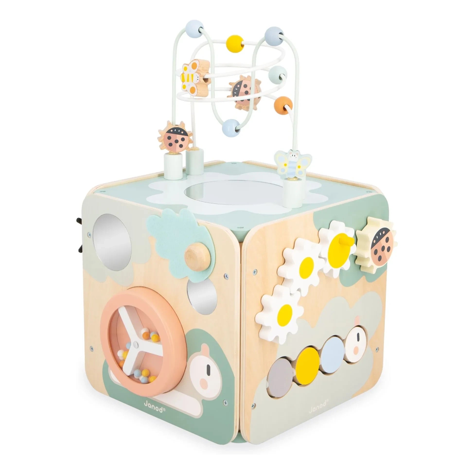 Janod - Maxi Cube Multi-purpose Activity Toy