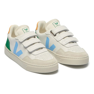 Veja - Scratch Sneakers Small V-90 Leather O.T. | Green