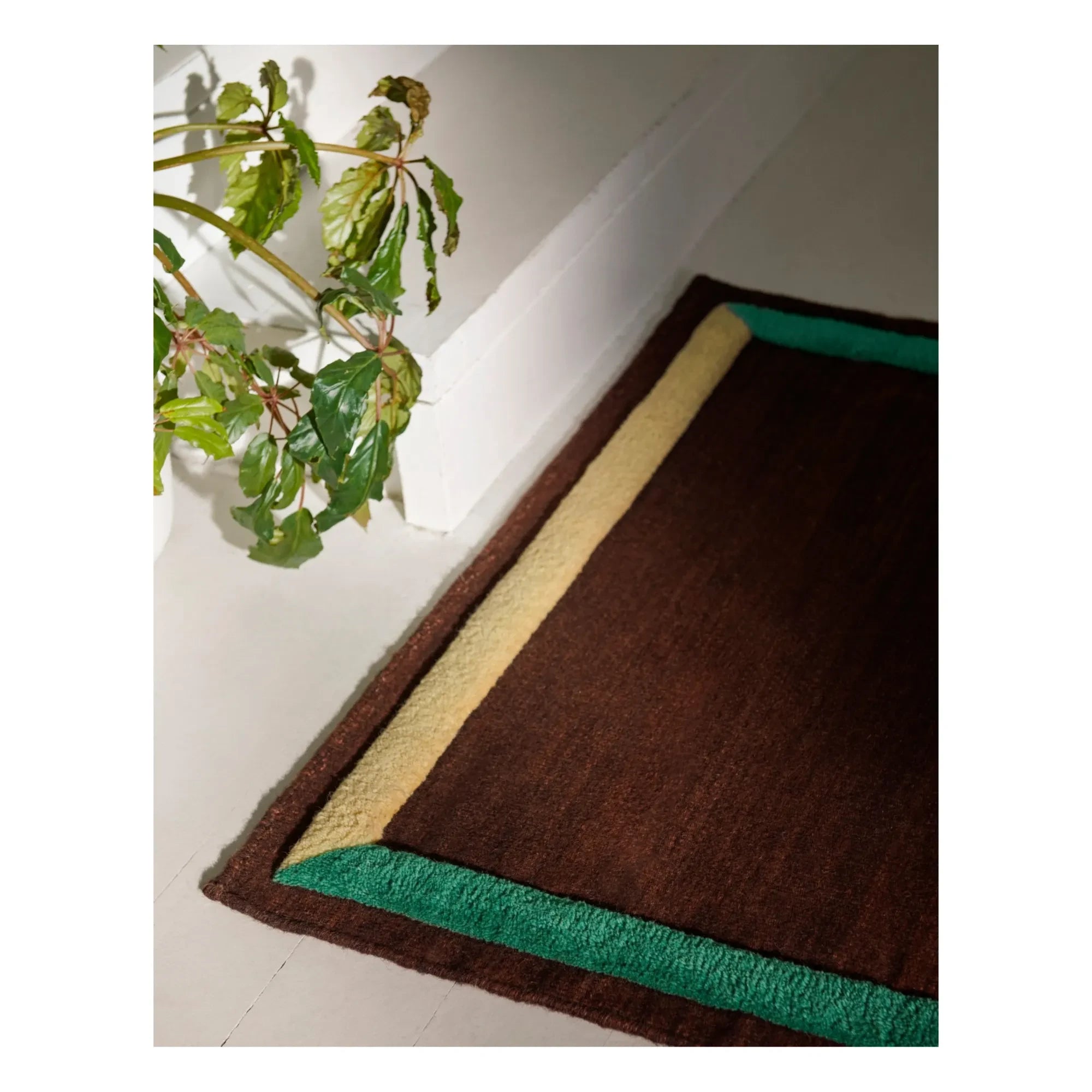 & Tradition - Framed Rug | Burgundy