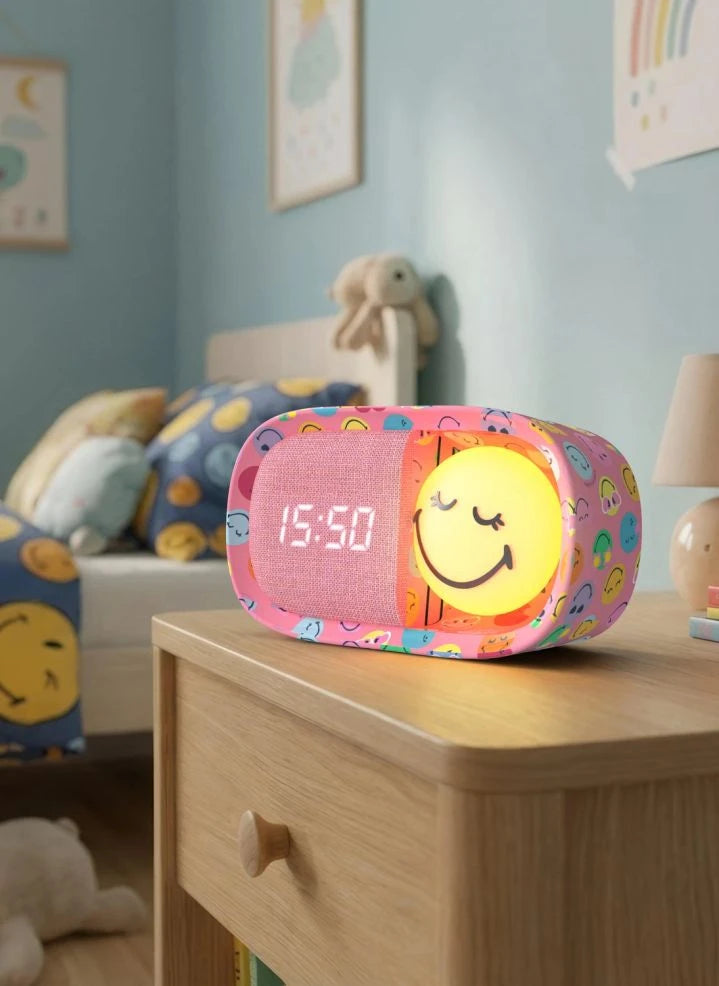 MOB - Dreamy Alarm Clock - MOB x Smiley World | Pink