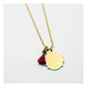 Adorabili - Ladybug Necklace | Gold