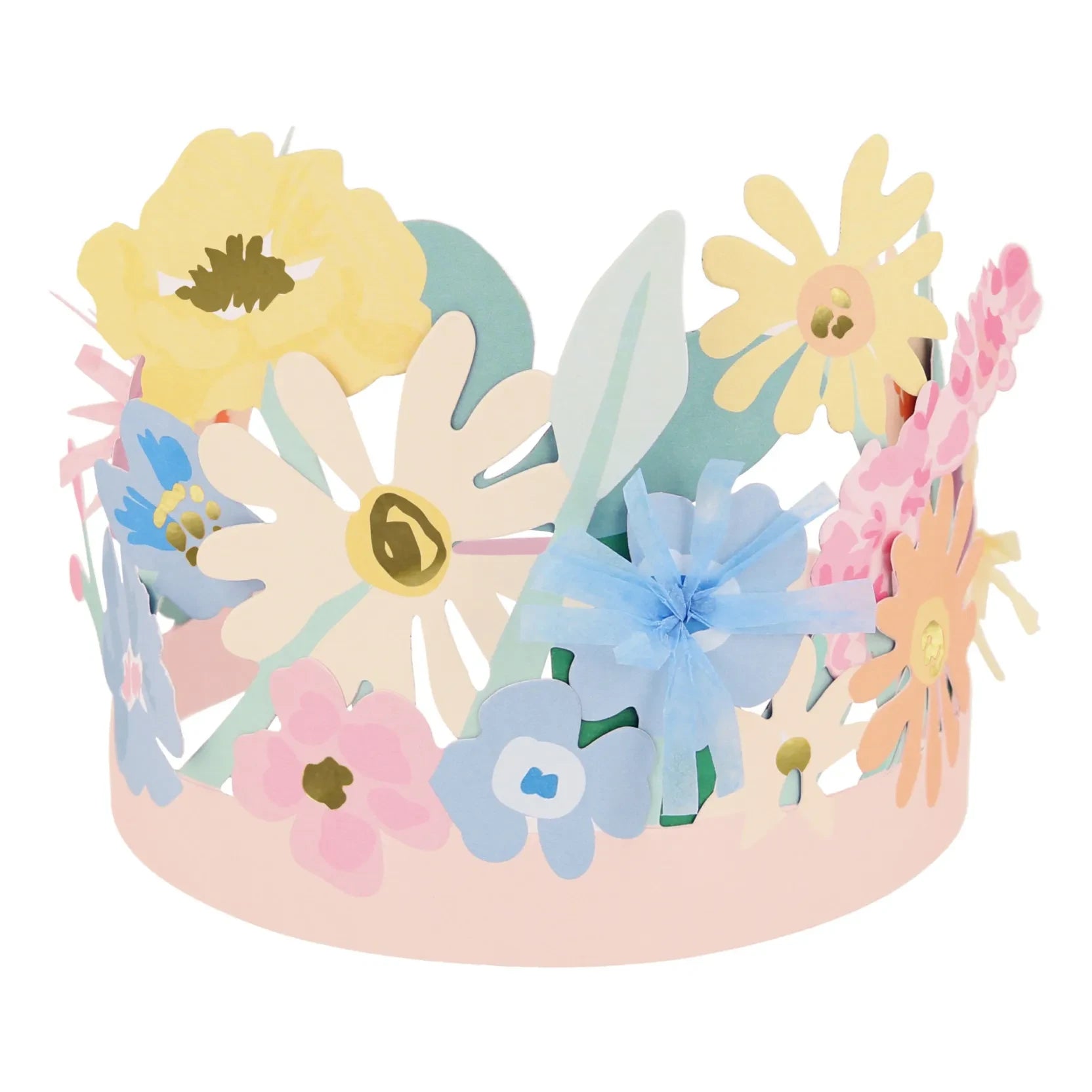 Meri Meri - Paper Flower Garland - Set of 8 | Pastel