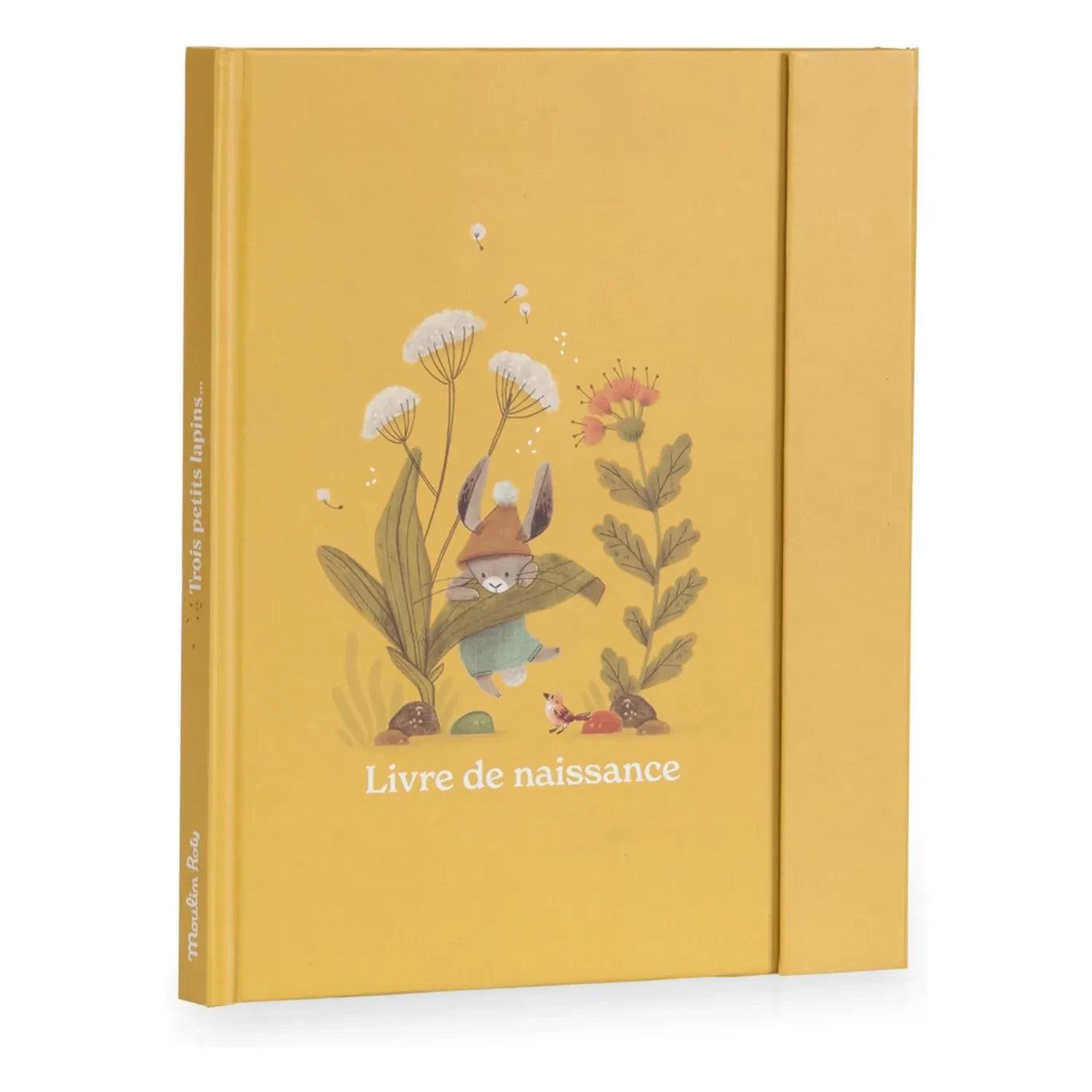 Moulin Roty - Birth Book - Trois petits lapins