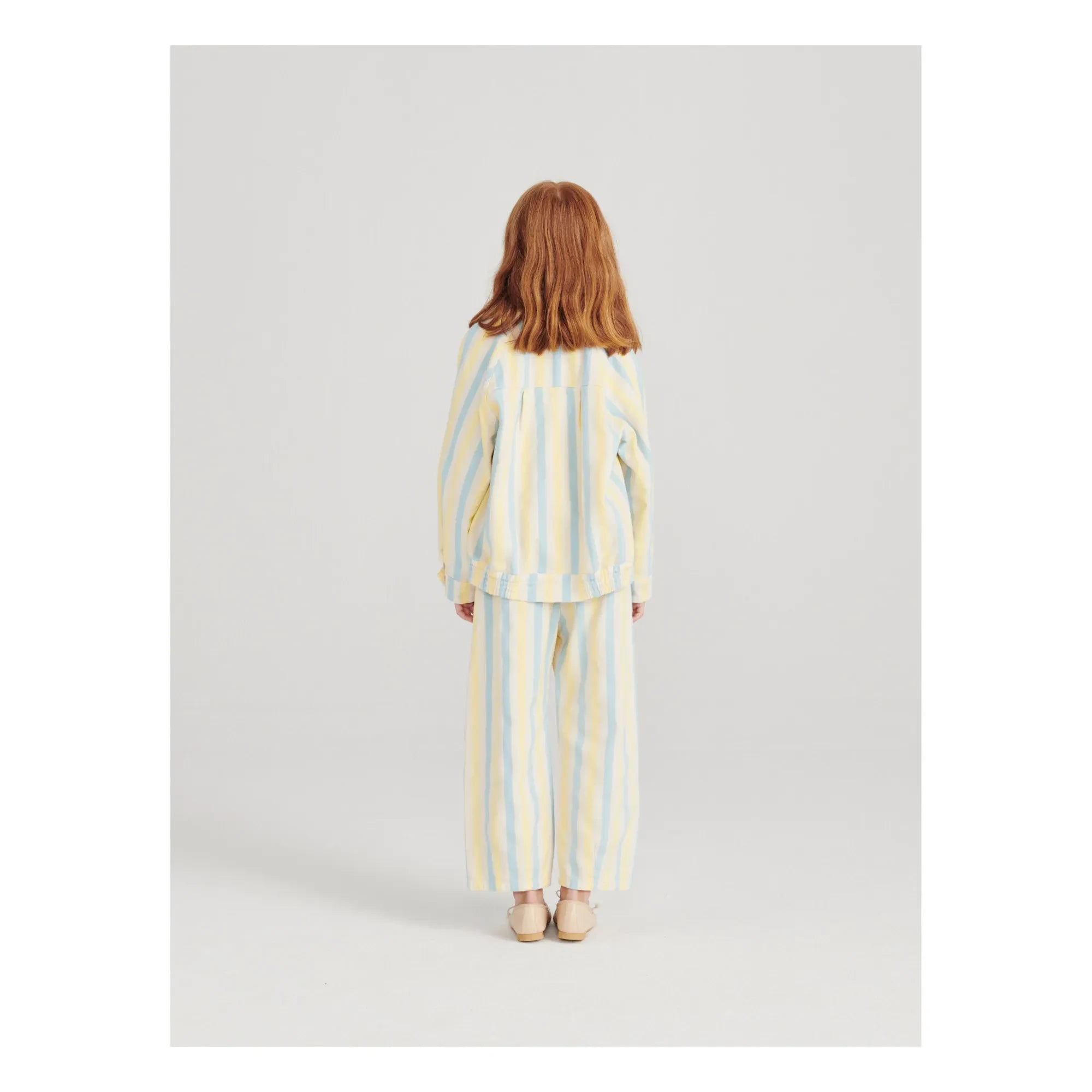 True Artist - Striped Colorful Jacket | Vanilla