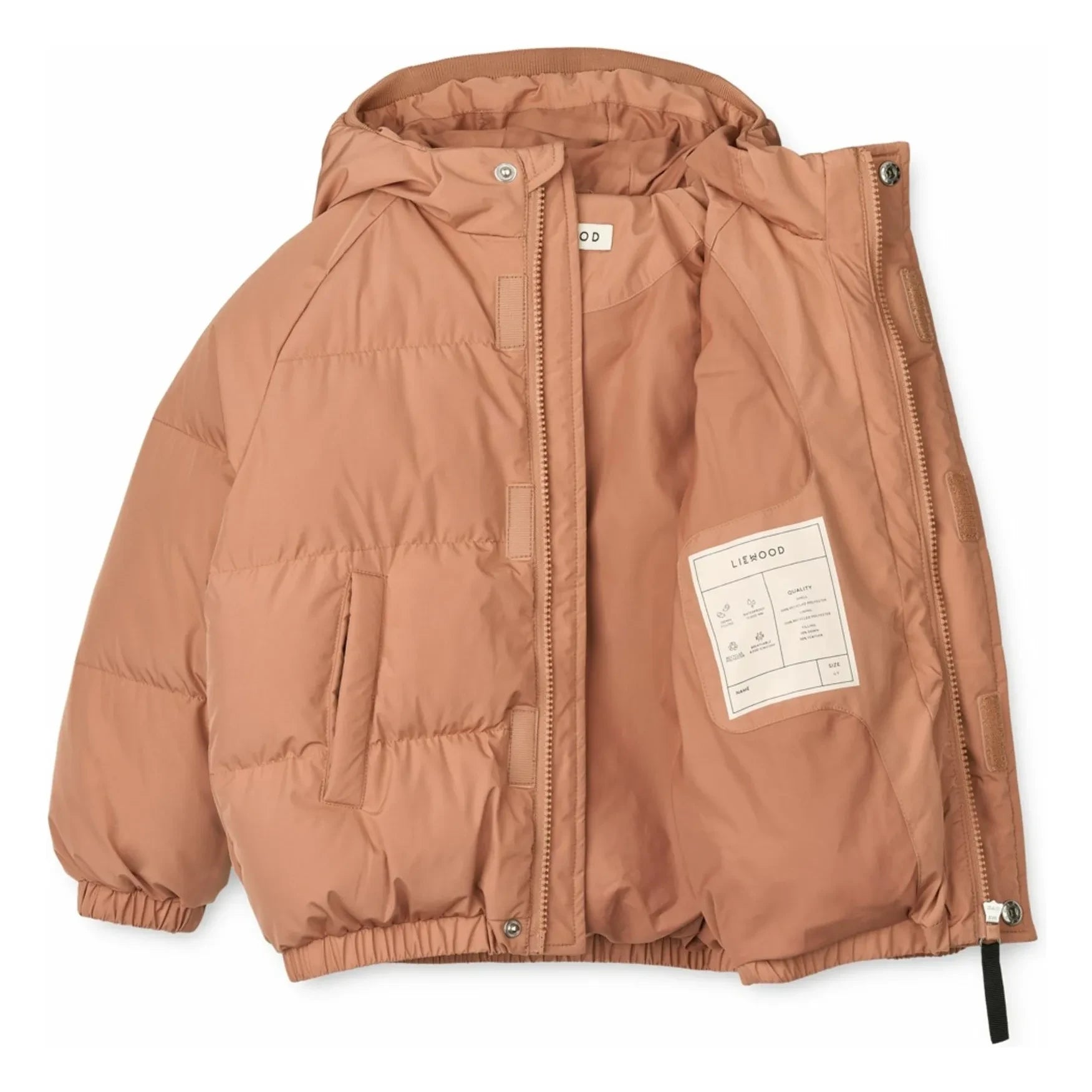 Liewood - Adelina Recycled Fiber Padded Coat | Pink
